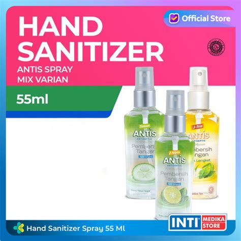 Jual Antis Hand Sanitizer Spray Cair Ml Aroma Timun Jeruk Nipis