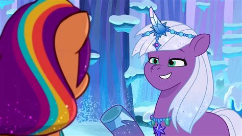 3248727 Safe Screencap Sunny Starscout Violet Frost Auroricorn