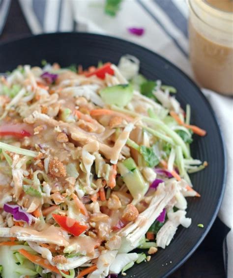 Thai Chicken Crunch Slaw Salad Recipe Salad Slaw Delicious Salads