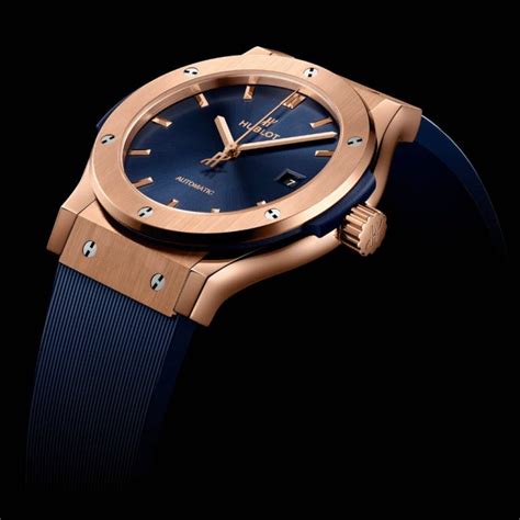 Hublot Classic Fusion King Gold Blue 42mm 542 Ox 7180 Rx