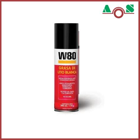 Lubricante W Grasa Litio Aerosol