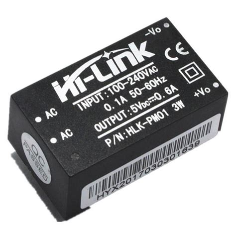 QXKE HLK PM01 HLK PM03 AC DC 220V To 5V Step Down Smart Switch Isolated