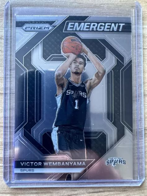 2023 24 PANINI PRIZM Emergent 12 Victor Wembanyama RC EUR 4 60