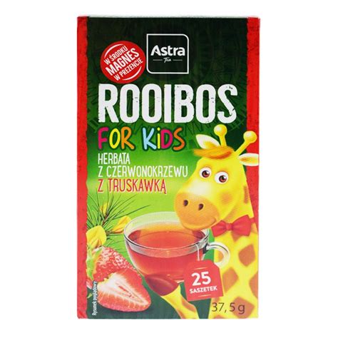 Astra HERBATA ASTRA ROOIBOS FOR KIDS Z TRUSK EX 25S Torimpex Toruń