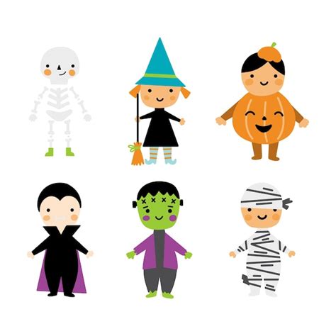 Premium Vector Halloween Characters