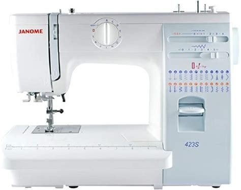 JANOME Sewing Machine 423S Colour And Cloth Beginners To Advanced