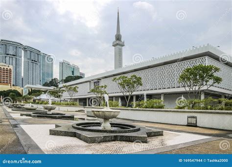 National Mosque Masjid Negara In Kuala Lumpur Editorial Stock Image