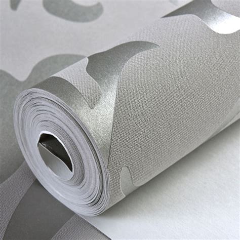 3d Embossed Damask Non Woven Rolled Wallpaper