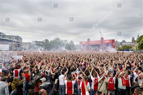 Ajax Fans During Honoring Ajax Amsterdam Editorial Stock Photo - Stock Image | Shutterstock