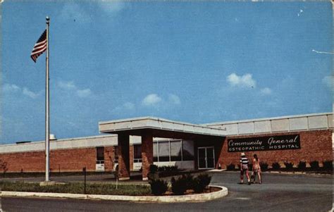 Community General Osteopathic Hospital Harrisburg, PA Postcard