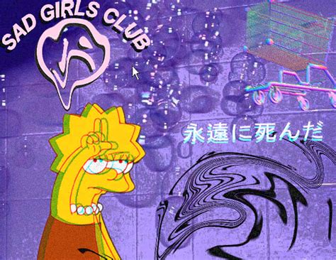 Sad Tumblr And Simpsonwave Image 7212080 On Favim