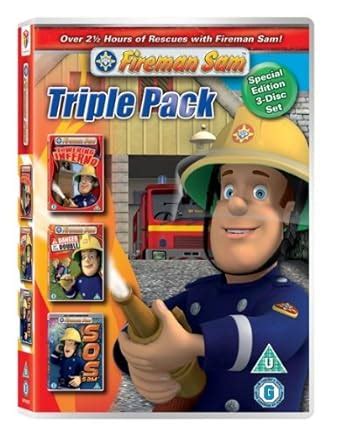 Fireman Sam CGI Triple Pack Towering Inferno Danger By The Double