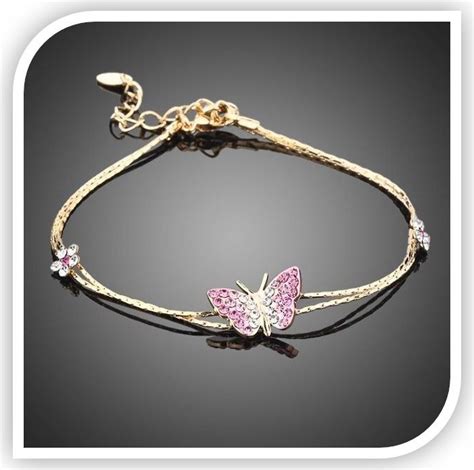 Bella Pulsera Mariposa Ajustable Todas Tallas Amor Brazalete