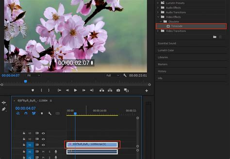 How To Add Timecode In Premiere Pro Only Steps