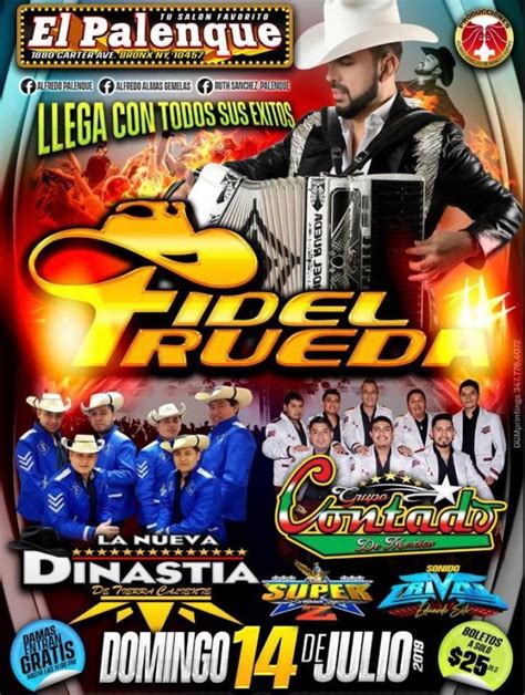 FIDEL RUEDA LA NUEVA DINASTIA GRUPO CONTADO DE MEXICO Tickets