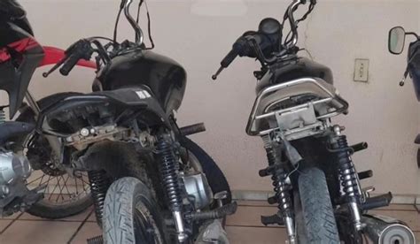 Polícia recupera motocicletas abandonadas em matagal de Quixeramobim