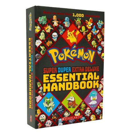 Pokemon Super Duper Extra Deluxe Essential Handbook Books Comics