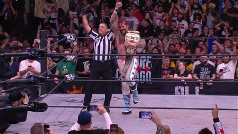 Cm Punk Wins Aew World Championship At Aew All Out 2022 Youtube