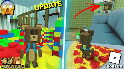 Jogo Do Urso NOVA CASA GIGANTE NO MAPA DO ROBLOX Super Bear Adventure