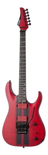 Guitarra El Trica Schecter Banshee Gt Fr De Mogno Satin Trans Red