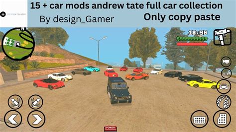 15 SuperCars Pack Gta San Andreas All Android Supported Cars Pack For