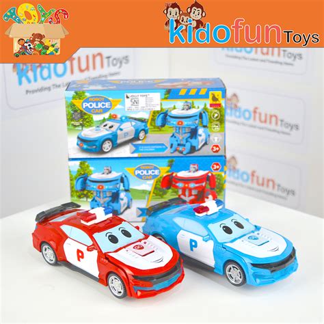 Jual Mainan Mobil Robocar Poli Berubah Figure Robot Transformer Bump N