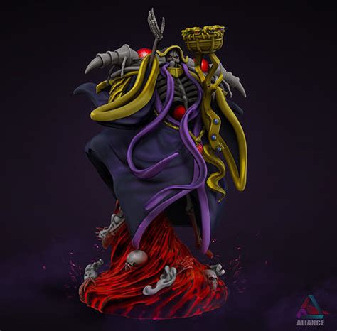 Ainz Ooal Gown Overlord 3d Model 3d Printable Cgtrader