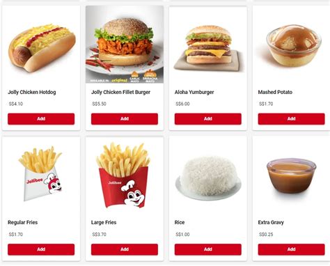 Jollibee Singapore Menu And Latest Prices 2024