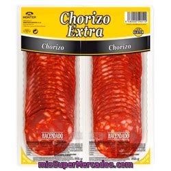 Chorizo Suave Extra Lonchas Le Recomendamos Hacendado Pack 2 X