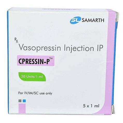 Cpressin P 20 IU Injection Vasopressin Injection 20mg 1vial At Rs