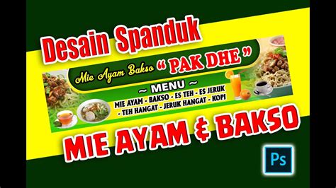 Contoh Gambar Banner Warung Bakso