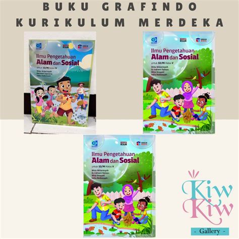 Jual Buku Ilmu Pengetahuan Alam Dan Sosial Ipas Kelas 4 5 6 Sd Mi