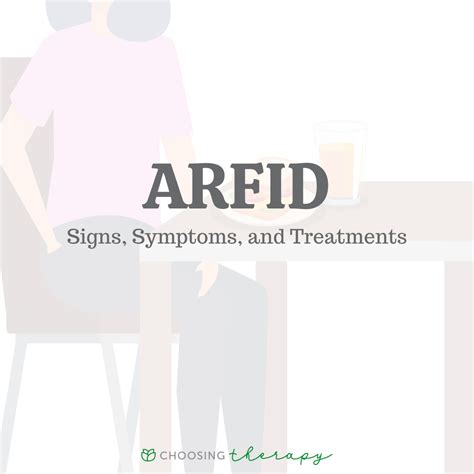 ARFID: Signs, Symptoms, & Treatments