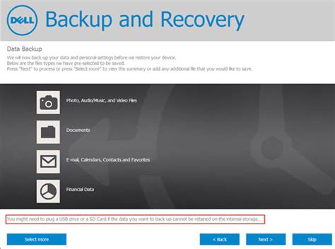 Reinstall Your Operating System Using Dell Backup And Recovery Dell Us