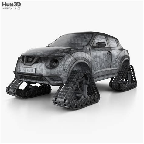 Nissan Juke Nismo RSnow 2015 3D 모델 다운로드 차량 on 3DModels org