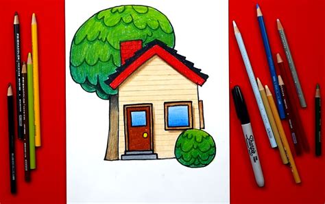 How To Draw A Easy House