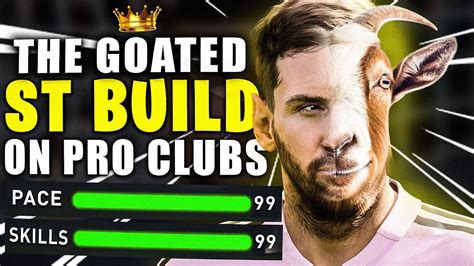 GOATED TALL META STRIKER BUILD THE BEST TALL ST BUILD ON EA FC PRO