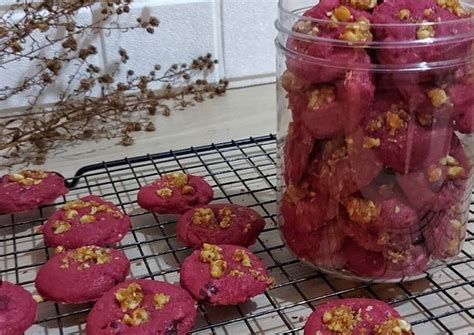 Resep RED VELVET Kue Kering Yang Super Gampang Dan Enak Oleh Ririn