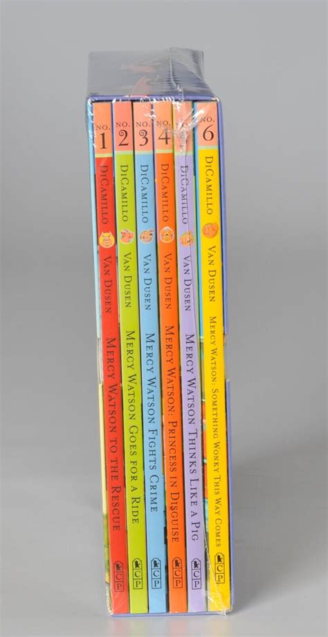 Mercy Watson 6 Book Boxed Set Adventures Of A Porcine Wonder Kate Dicamillo 9780763657093 Ebay