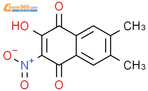 58472 28 9 1 4 Naphthalenedione 2 hydroxy 6 7 dimethyl 3 nitro CAS号