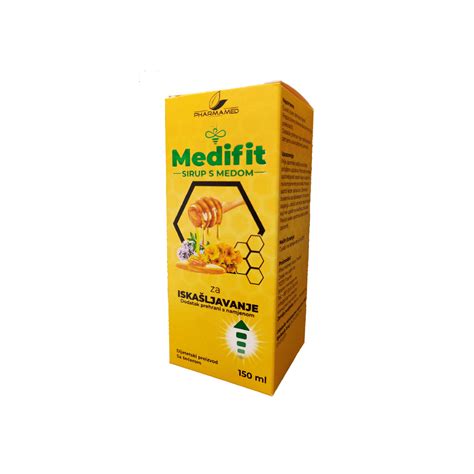 Herbifit Sirup S Medom Za Iska Ljavanje Ml Ljekarna Lifepharm