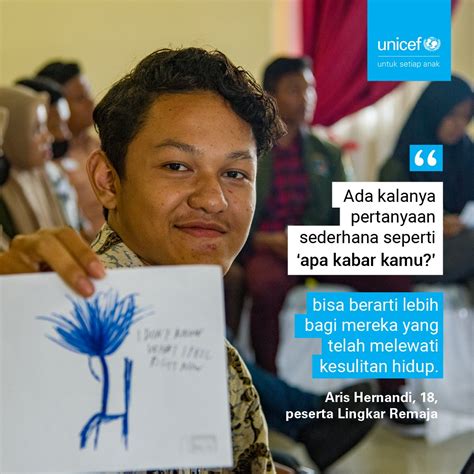 UNICEF Indonesia On Twitter Di Seluruh Dunia Kesehatan Mental Yang