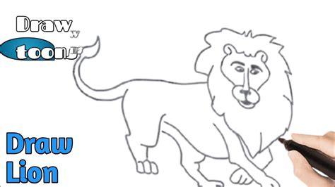 How To Draw Lion🦁 Step By Step Easy Drawing Of Lion For Beginners