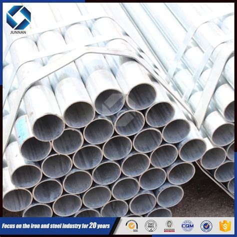 Junnansteel Structure Building Materials Galvanized Iron Pipe Bs1387