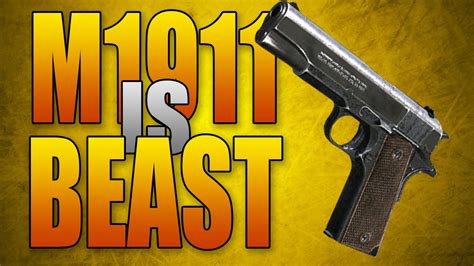 The M1911 Is A Beast New Dlc Weapon Call Of Duty Advanced Warfare