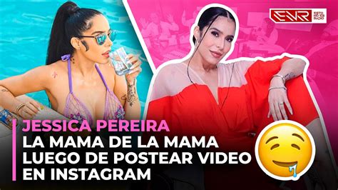 Jessica Pereira La Mama De La Mama Por Foto Viral En Instagram Youtube