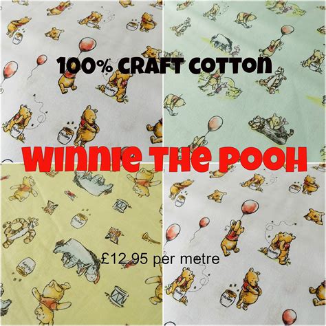 Winnie The Pooh Fabrics