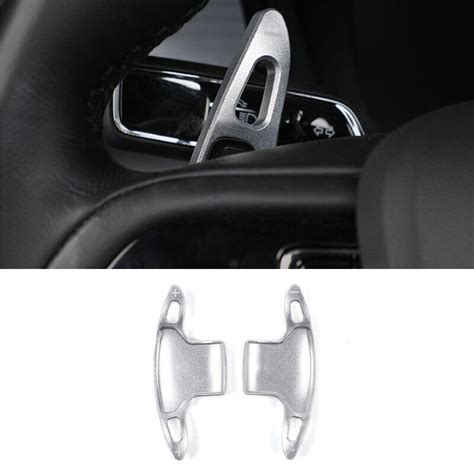 Silver Aluminum Steering Wheel Shift Paddles Pcs Fit For Lincoln