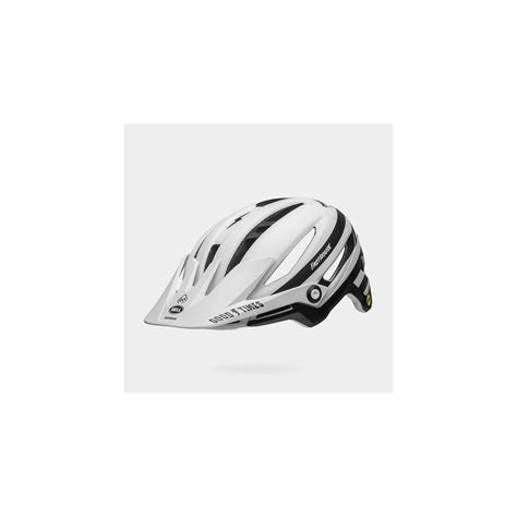 Bell Sixer MIPS Matte White Black FastHouse Cykelhjälm Vit Large