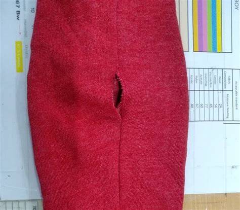 mengurangi defect open seam jahit bahan knitjerseykaos